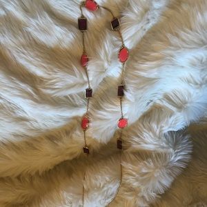 KATE SPADE NY DOT  LONG CHAIN SCATTER NECKLACE New Jewelry accessory